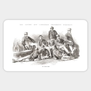 Oxford crew, Oxford & Cambridge Boat race of 1867 Sticker